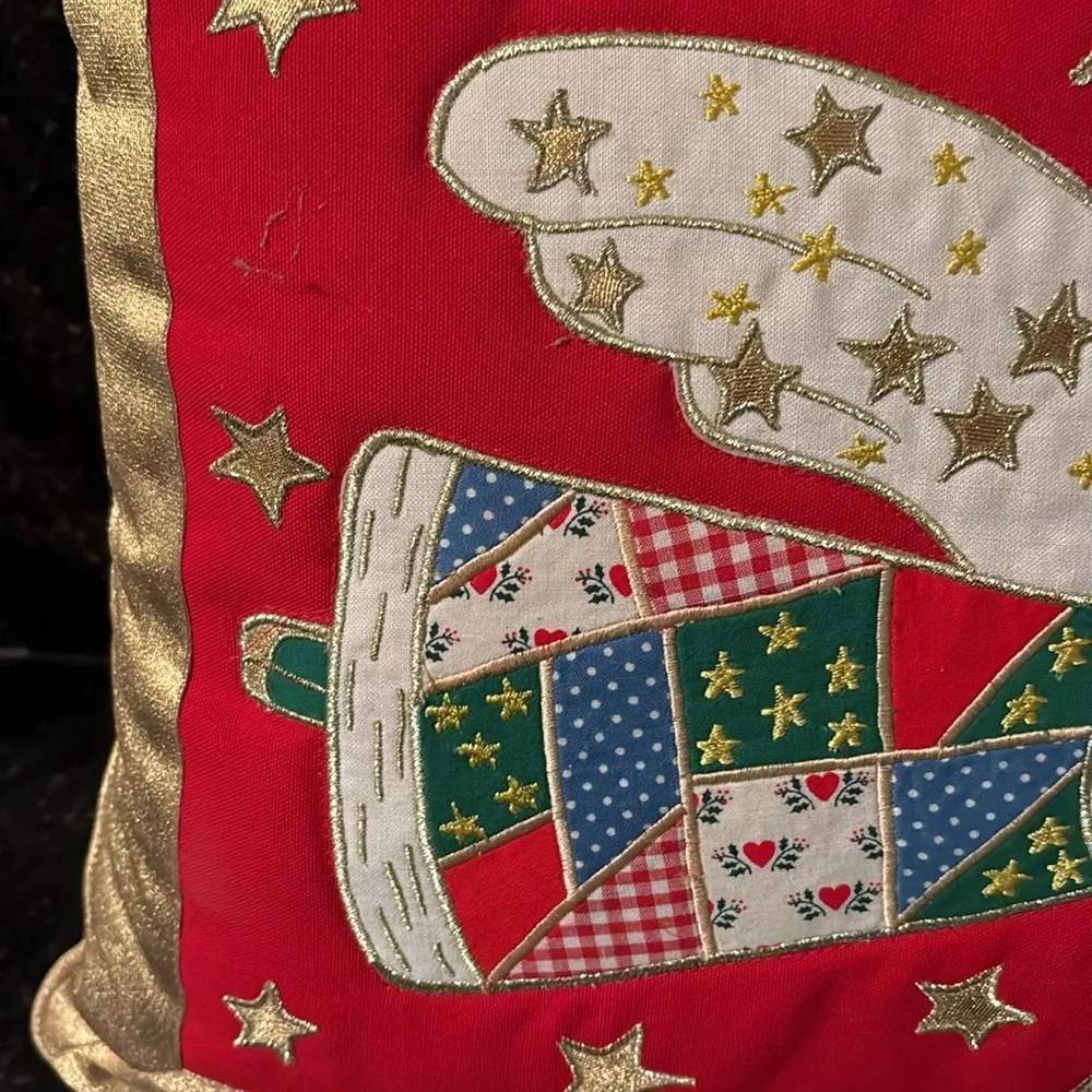Angel Holiday Pillow